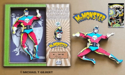 National Comic Book Day: Custom Handmade Cardboard Collectible Action Figures & Art