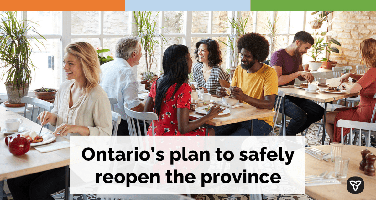 Ontario Releases Plan to Safely Reopen Ontario