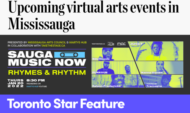 Toronto Star Feature: Upcoming virtual events in Mississauga