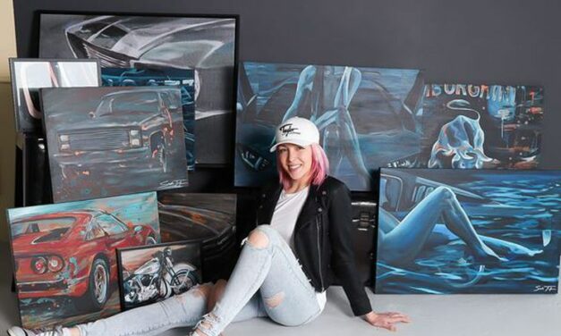 Mississauga News: Sacha Taylor’s art seeks to build on the intimate relationship people have with their automobiles