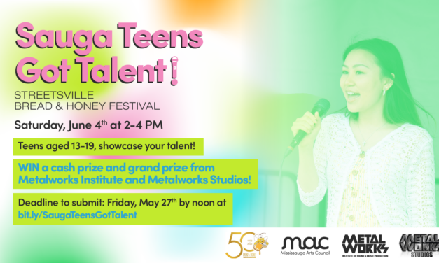 CALL FOR TEENAGE SINGERS – Sauga Teens Got Talent