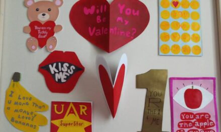 Surprise your loved one this Valentine’s day with a hand-made card!