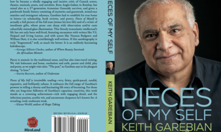 New autobiography from Award-Winning author Keith Garebian out soon!