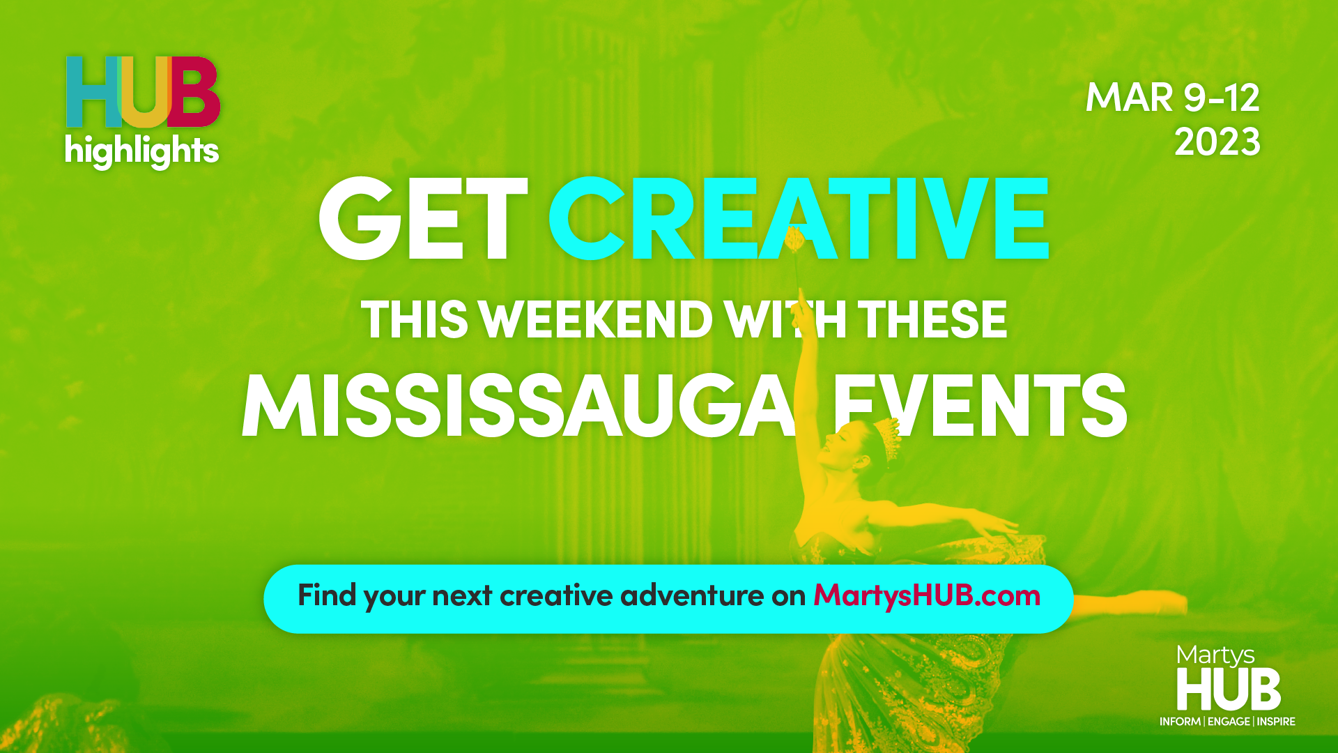 Get creative this weekend with these events in Mississauga (March 9-12)