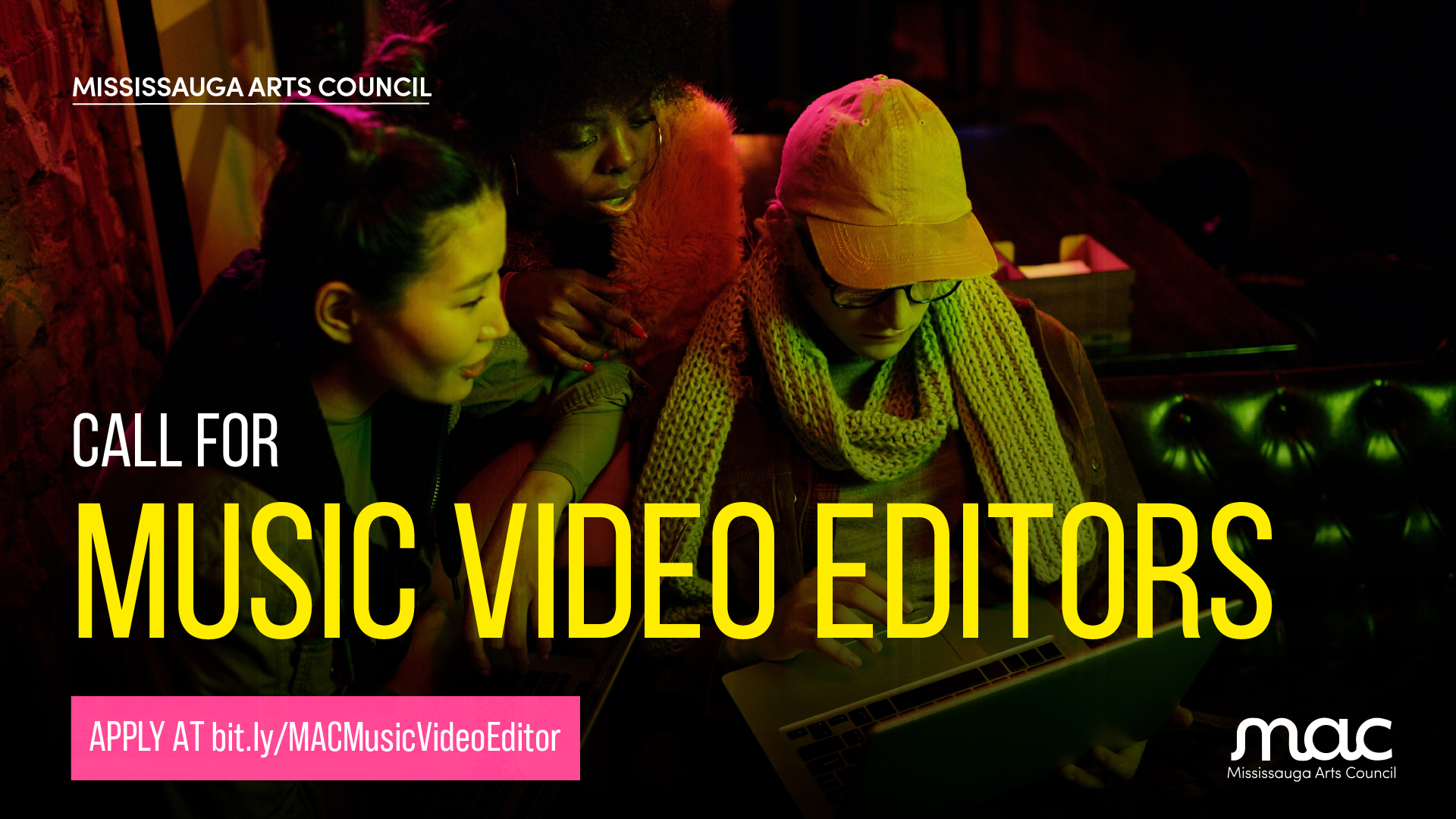 Call for Music Video Editors – Mississauga Arts Council