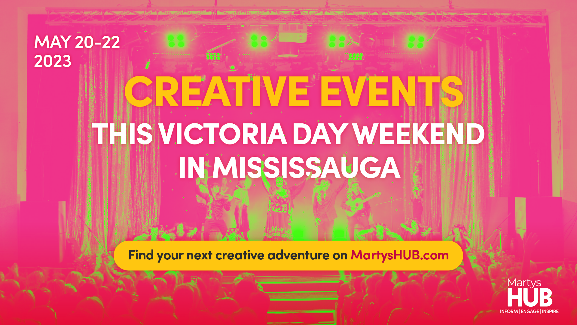 Looking for something creative to do in Mississauga this Victoria Day Weekend? (MAY 20-22)