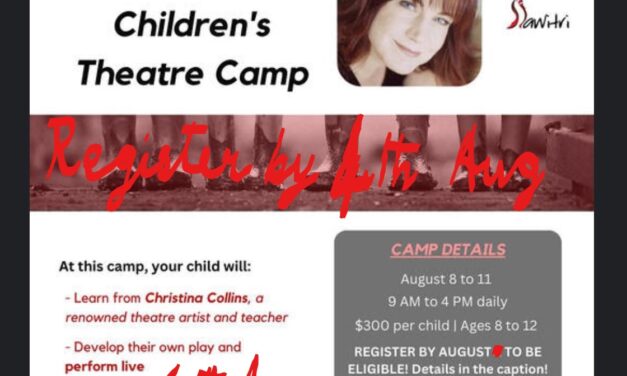 SAWITRI Theatre Group Children’s Theatre Camp