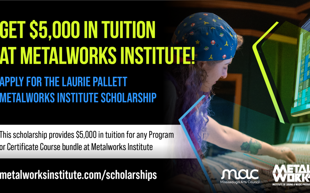 Get $5,000 in Tuition at Metalworks Institute – Apply for the Laurie Pallett Metalworks Institute Scholarship!