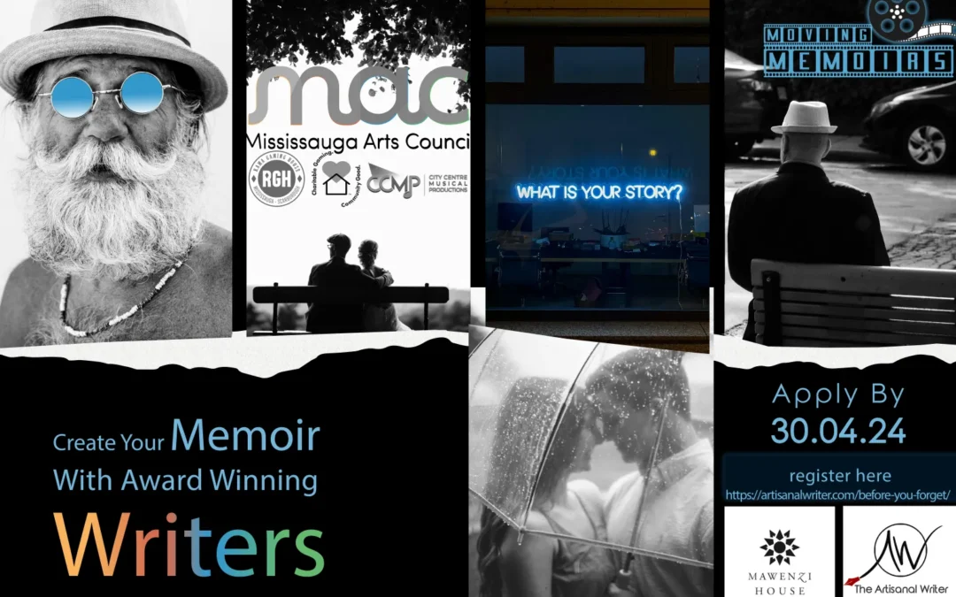 EXTENDED: Call for Participants – Create your Memoir with Award-Winning Writers