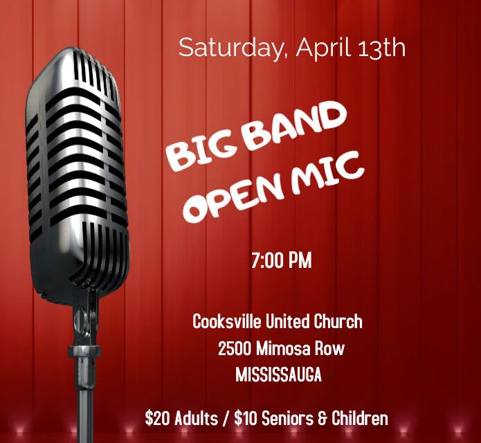 Big Band Open Mic