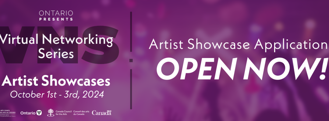 Virtual Networking Series: Call for Artist Applications – Ontario Presents