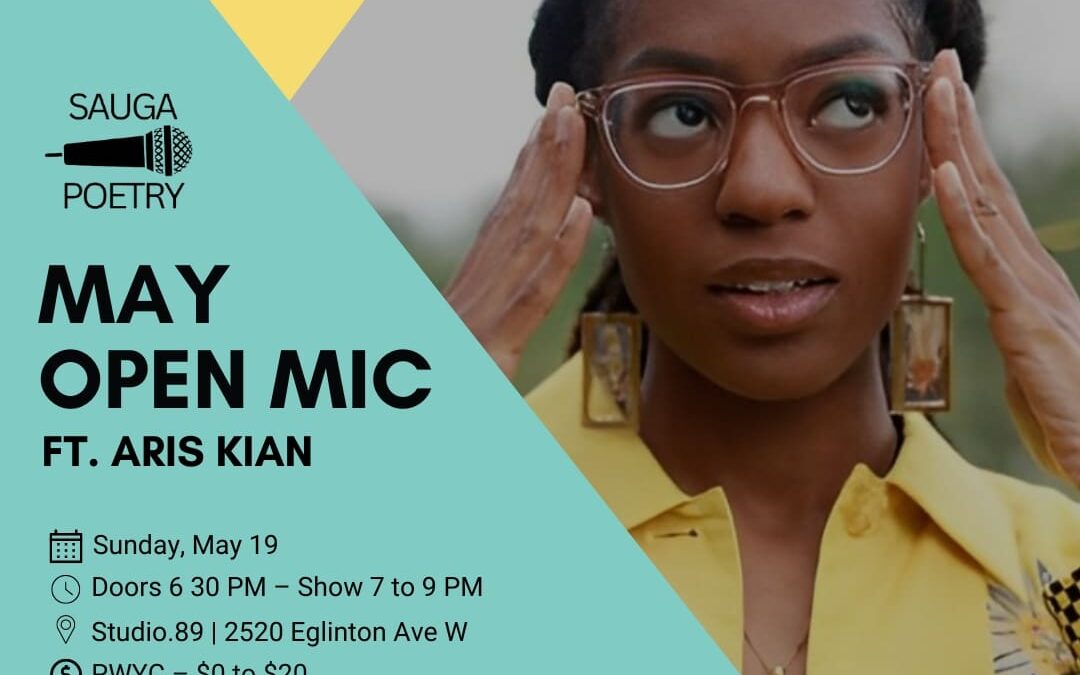 Sauga Poetry – May Open Mic