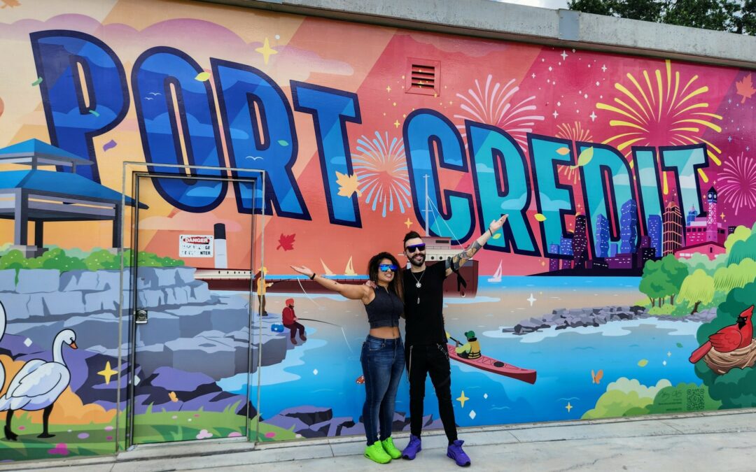 From Canvas to Community: NEW Mural Revealed in Port Credit!