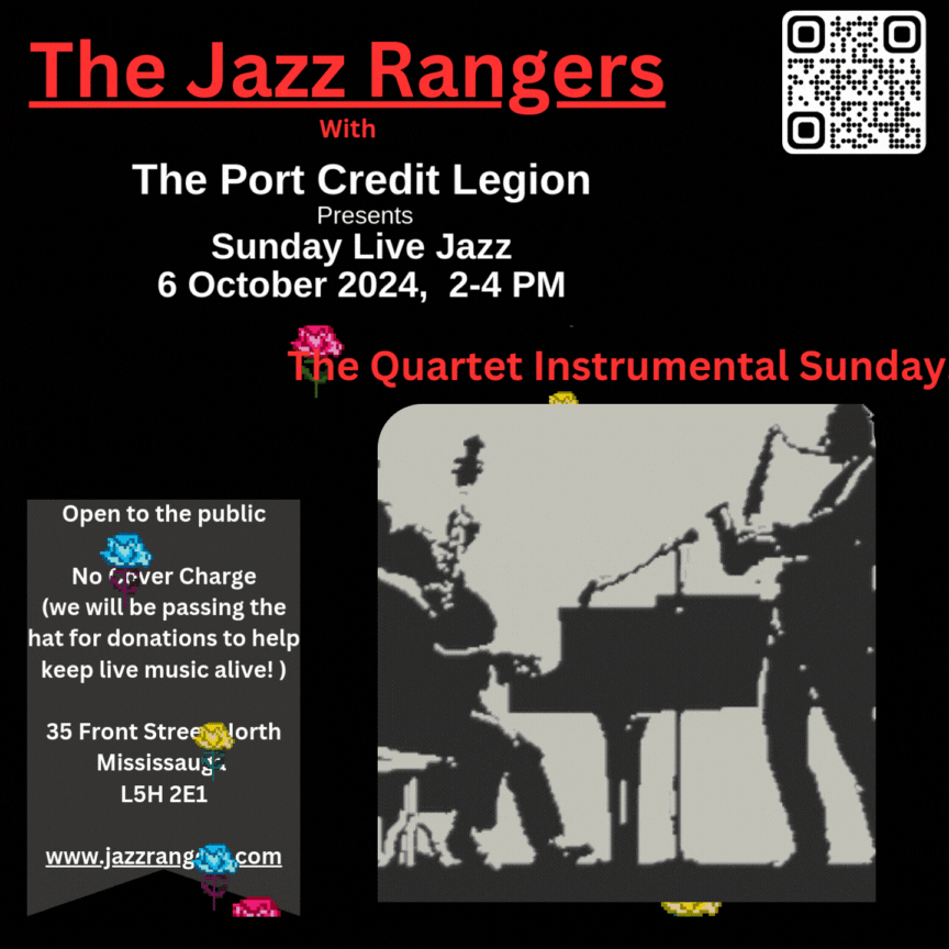 Jazz Rangers live at the Port Credit Legion – Oct 6