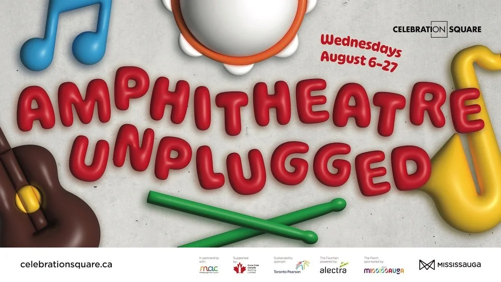 Graphic for Amphitheatre Unplugged.