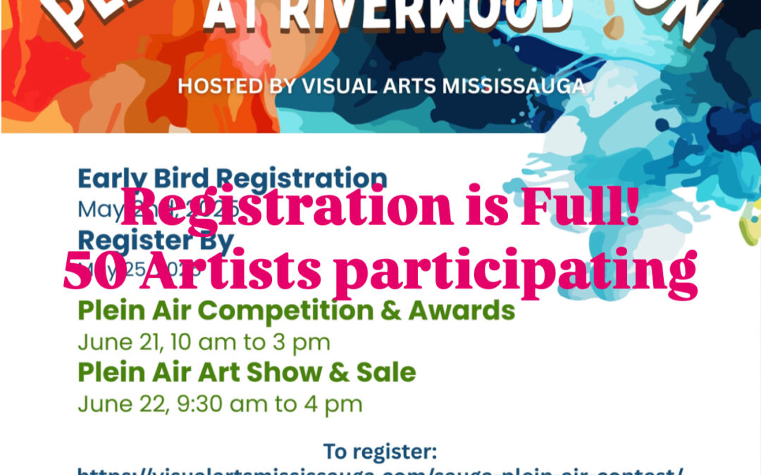 Sauga Plein Air Competition at Riverwood