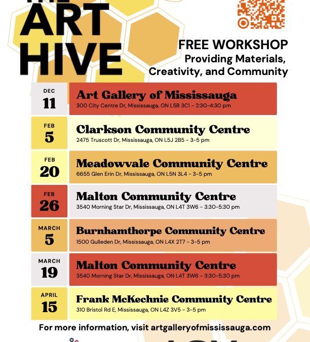 Art Hive Pop Ups – Art Gallery of Mississauga