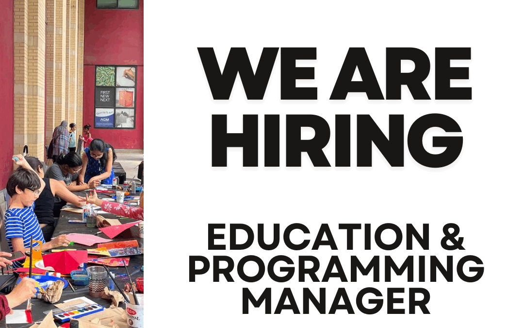 NOW HIRING: Education and Program Manager at the Art Gallery of Mississauga