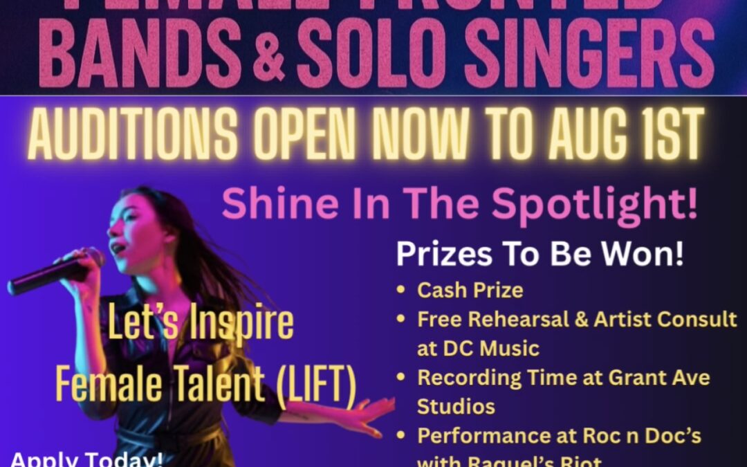 Auditions Open for Let’s Inspire Female Talent