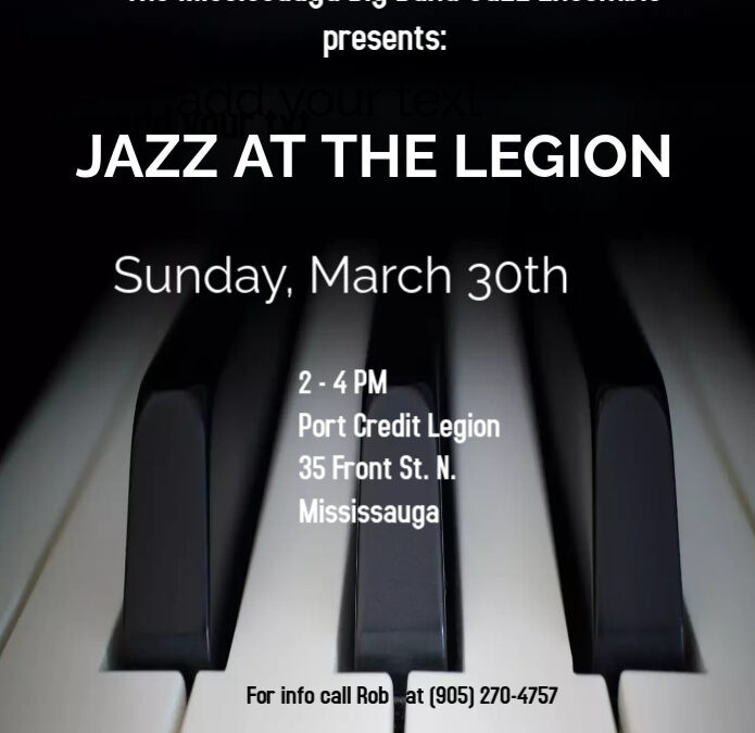 Jazz at the Legion – March 30