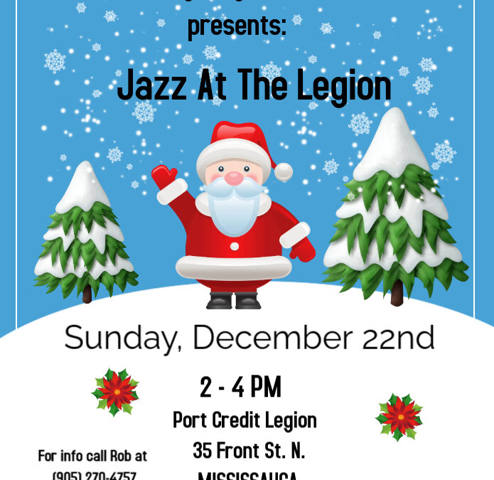 Jazz at the Legion – Christmas Edition