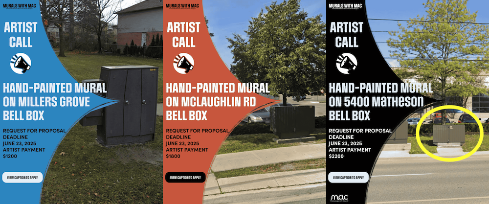 Request for Proposals – Hand-Painted Bell Boxes – Mississauga Arts Council