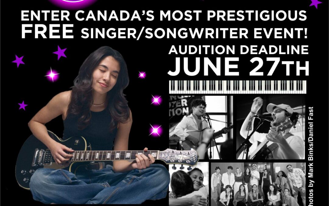 Verse To Voice 2025 is Here — Canada’s Premier Songwriting Event Is Now Accepting Auditions!