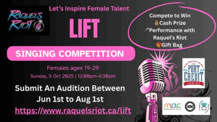 Call for Vocalists – LIFT (Let’s Inspire Female Talent) Singing Competition