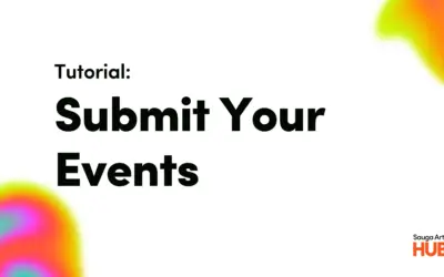 Submitting Events – Sauga Arts HUB Tutorial