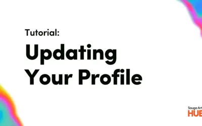 Updating Your Profile – Sauga Arts HUB Tutorial