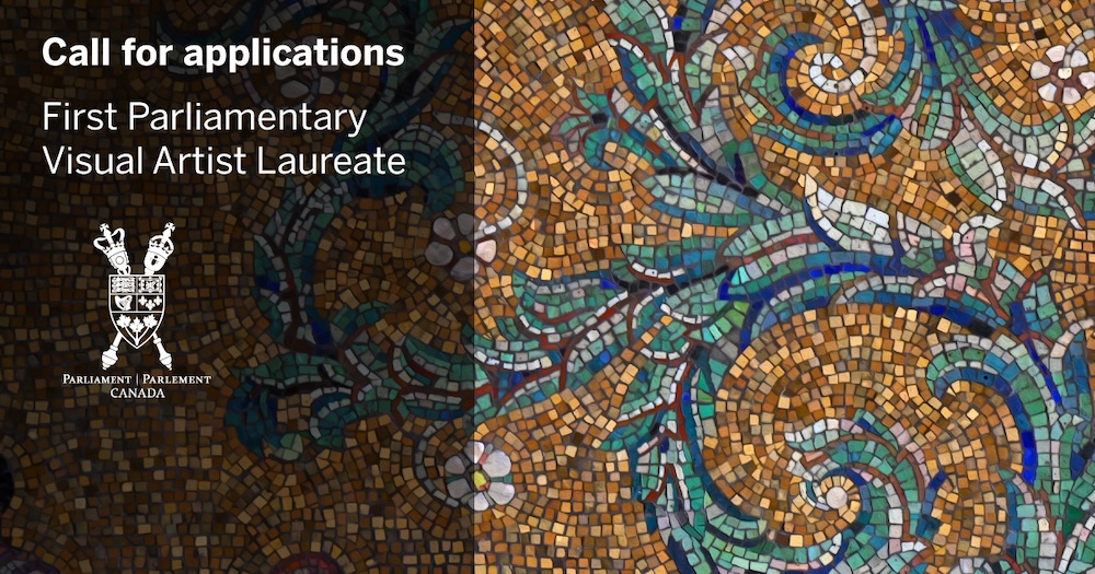 Call for Applications – Parliamentary Visual Artist Laureate