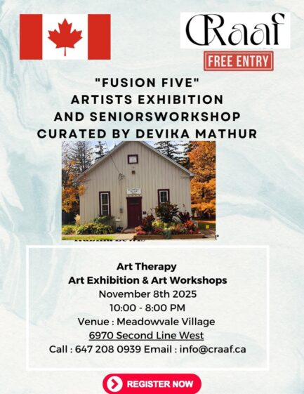 3 CRAAF Fusion Five: Art Exhibition & Seniors Workshops