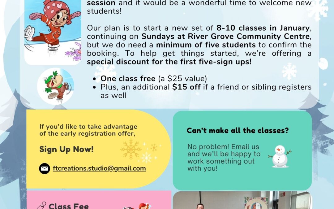 ❄️🎨 Winter Cartoon Drawing & Clay Program! 🎨❄️