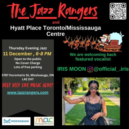 4 Jazz Rangers featuring Iris Moon at the Hyatt Missisauga