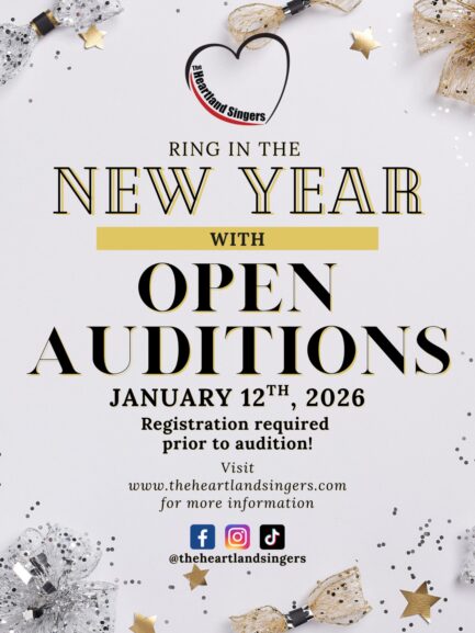3 The Heartland Singers | Open Audition 2026
