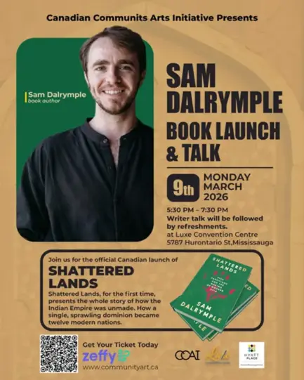 5 Sam Dalrymple Book Launch & Talk – CCAI