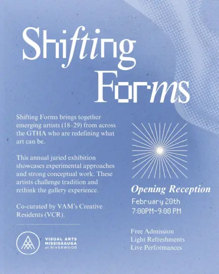 4 Shifting Forms Opening Reception – Visual Arts Mississauga